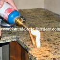 Drying Granite Seam