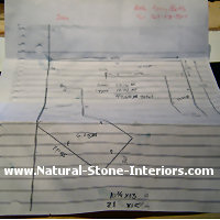 Granite installation plans. Granite installation plans.