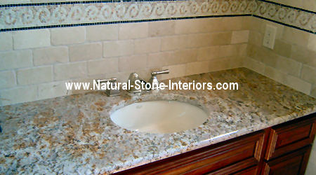 Desert Sand Granite Vanity
